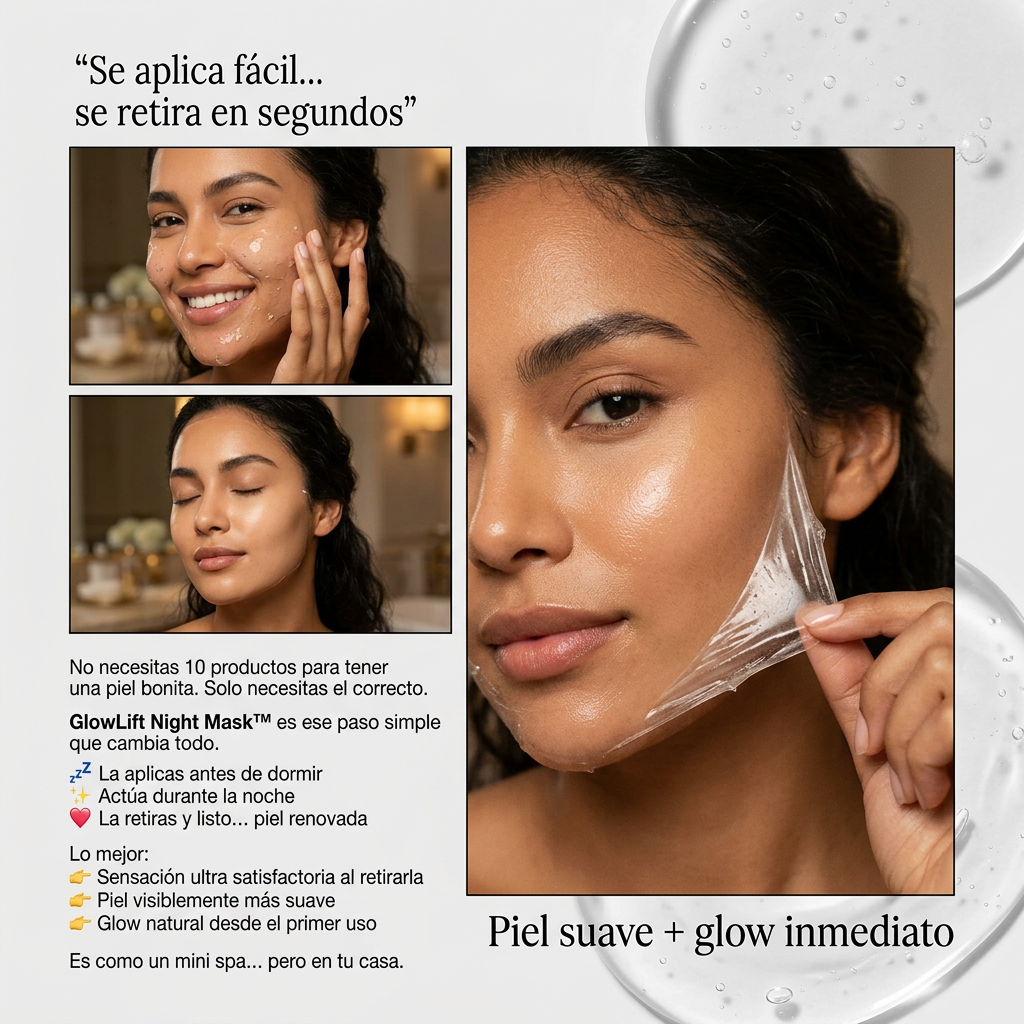 GLOWLIFT NIGHT “Mascarilla Nocturna Efecto Piel Perfecta”